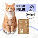 Dieta Barf Pollo para gatos (200gr)