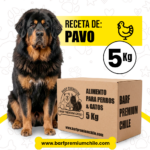Dieta Barf Pavo para perros (5kg)
