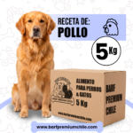 Dieta Barf Pollo para perros (5Kg)