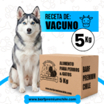 Dieta Barf Vacuno para perros (5Kg)