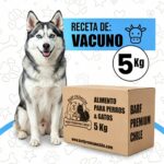 Dieta Barf Vacuno para perros (5Kg)